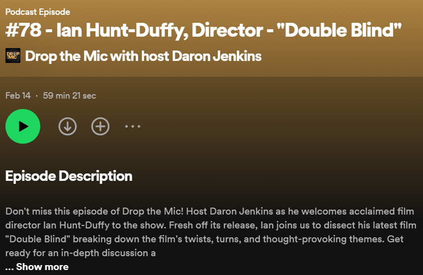 #78 - Ian Hunt-Duffy, Director - 